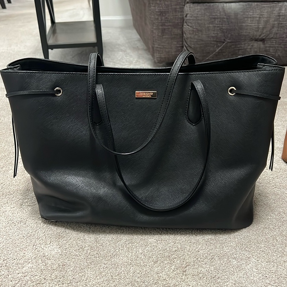 Kate spade tote black